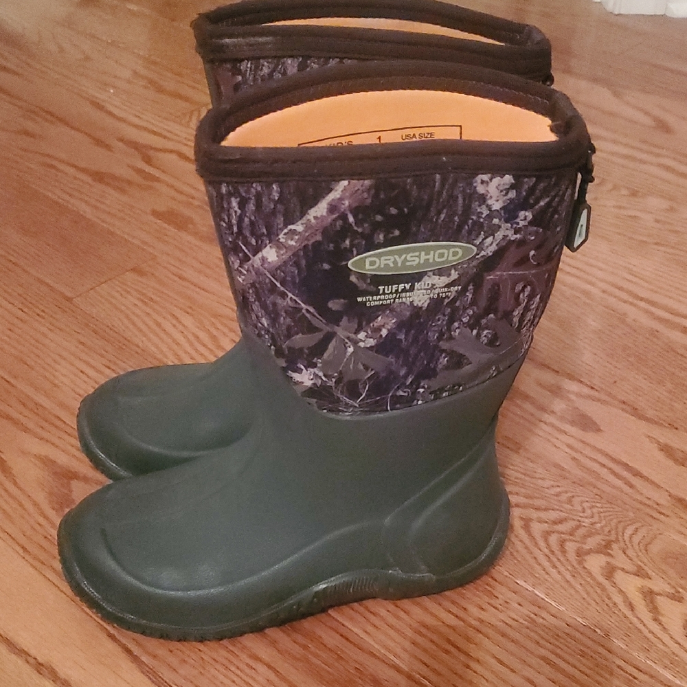 Dryshod Tuffy Kid’s Sport Boot Camo